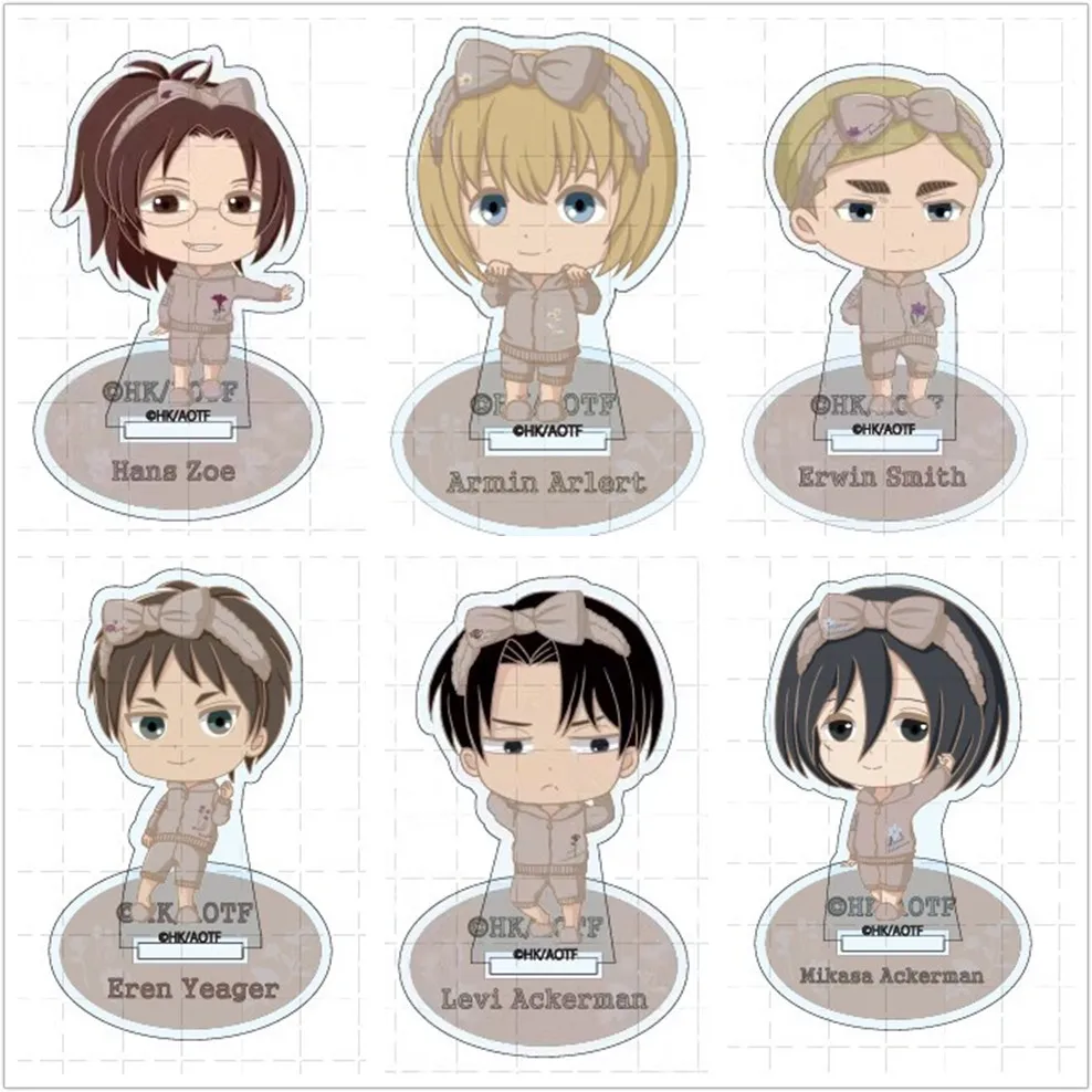 Anime Attack on Titan Acrylic Stand Doll Eren Yeager Mikasa Ackerman Armin Arlert Mini Figure Model Plate Cosplay Toy for Gift
Anime Attack on Titan Acrylic Stand Doll Eren Yeager Mikasa Ackerman Armin Arlert Mini Figure Model Plate Cosplay Toy for Gift