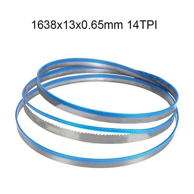 Dekoly 1638mm Bi Metal Bandsaw Blade 1638x13x0.65mm 14TPI Woodworking Tool for cutting Metals 1pcs
Dekoly 1638mm Bi Metal Bandsaw Blade 1638x13x0.65mm 14TPI Woodworking Tool for cutting Metals 1pcs