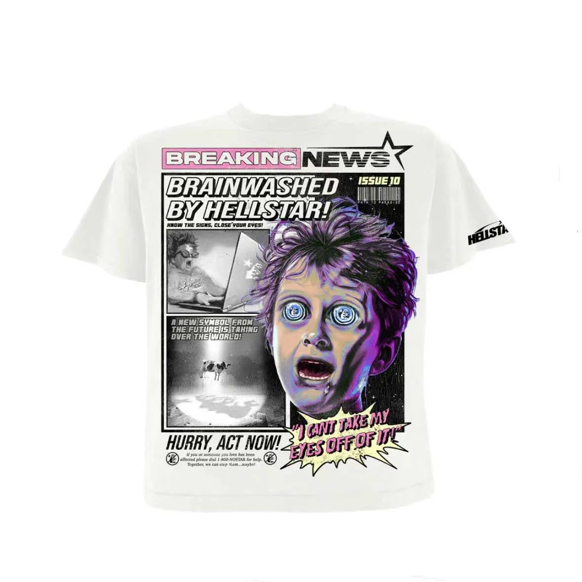 Hell-star high-quality new hot graffiti printed casual cotton tops for men and women loose new short sleeves
Hell-star high-quality new hot graffiti printed casual cotton tops for men and women loose new short sleeves
