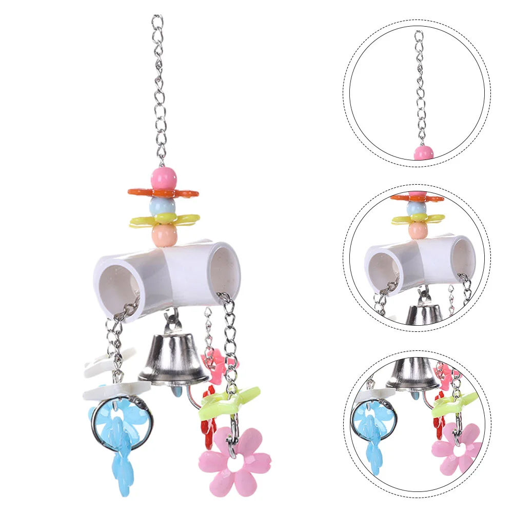 Клетка-попугай для домашних животных с кулоном в виде колокольчика и цветка
Клетка-попугай для домашних животных с кулоном в виде колокольчика и цветка