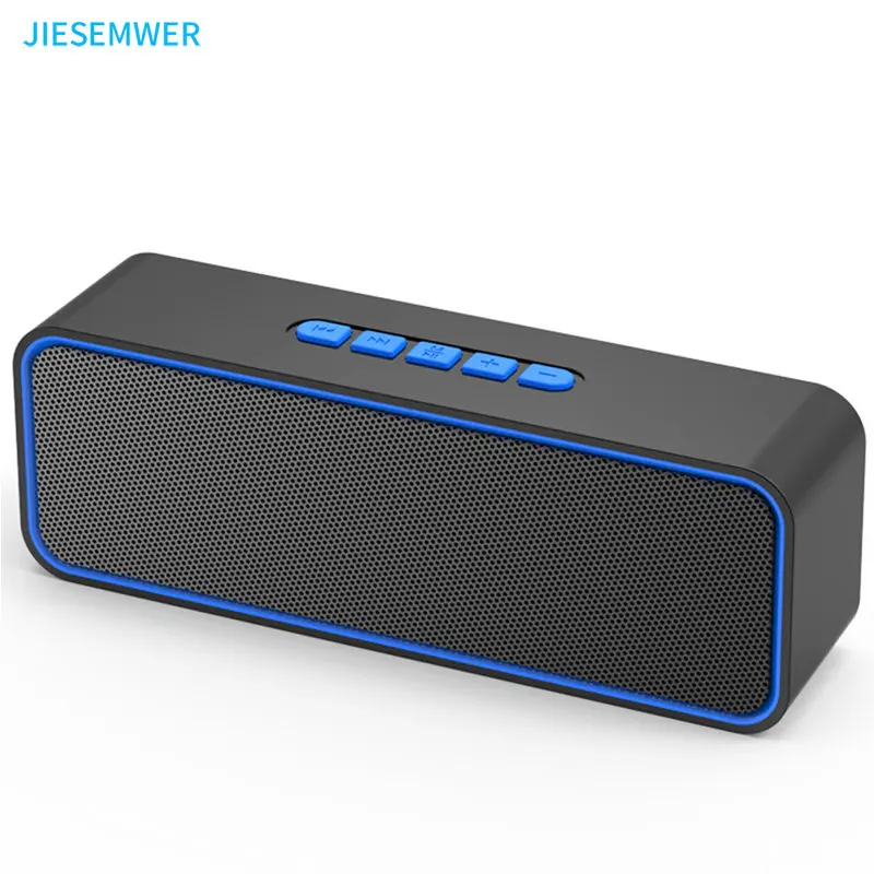 JIESEMWER Bluetooth Speaker Metal Subwoofer Wireless Speaker Bluetooth 5 Surround Digital Audio Speaker Hands-free with MIC
JIESEMWER Bluetooth Speaker Metal Subwoofer Wireless Speaker Bluetooth 5 Surround Digital Audio Speaker Hands-free with MIC