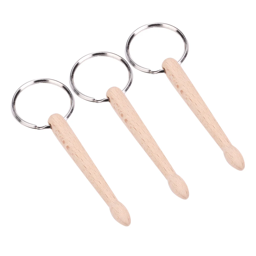 3 PCS Drumstick Child Key Chain Car Keys Purse Bag Pendant Charms Bamboo Keychain Percussion accessories
3 PCS Drumstick Child Key Chain Car Keys Purse Bag Pendant Charms Bamboo Keychain Percussion accessories