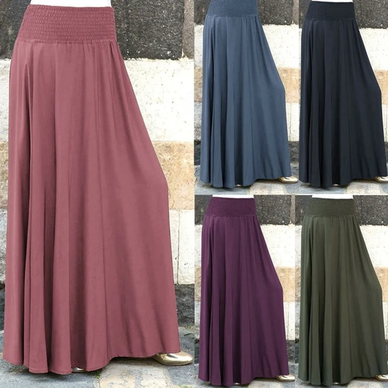 Skirts Women Vintage Long Autumn Casual High Waist Maxi Skirt Fashion Female Boho Pleated Faldas Vestidos Elegantes Para Mujer
Skirts Women Vintage Long Autumn Casual High Waist Maxi Skirt Fashion Female Boho Pleated Faldas Vestidos Elegantes Para Mujer