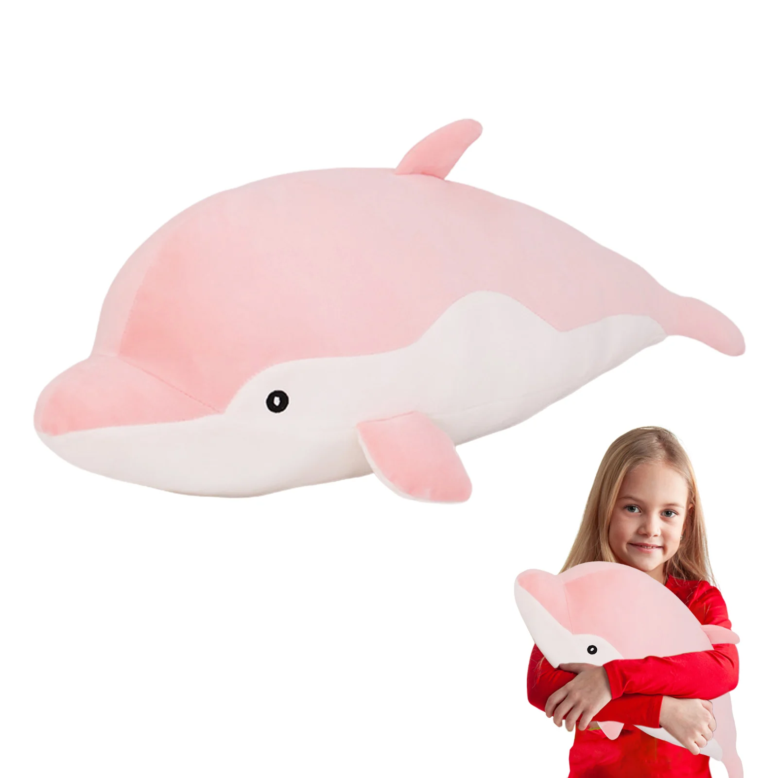 Dolphin Stuffed Animals Pillow Pink/Blue Sea Animal Plush Toys Christmas Gift For Girls Boys Babies 19 Inches Blue/Pink
Dolphin Stuffed Animals Pillow Pink/Blue Sea Animal Plush Toys Christmas Gift For Girls Boys Babies 19 Inches Blue/Pink