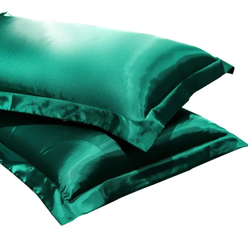 2Pcs Pillowcase Silk Pillow Cover Silky Satin Pillowcase Comfortable Mulberry Silk Pillow Case Home Bedding Decor 19X29in
2Pcs Pillowcase Silk Pillow Cover Silky Satin Pillowcase Comfortable Mulberry Silk Pillow Case Home Bedding Decor 19X29in