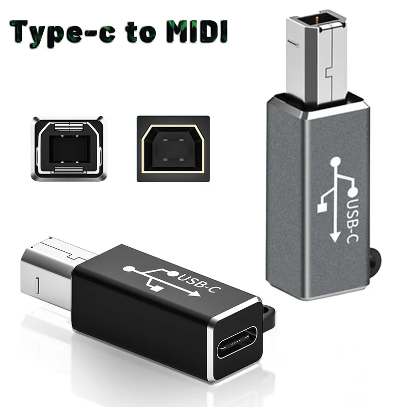 USB Type C Female To USB B Male Adapter For Scanner Printer Converter USB C Data Transfer Adapter For DJ Controller Keyboard USB
USB Type C Female To USB B Male Adapter For Scanner Printer Converter USB C Data Transfer Adapter For DJ Controller Keyboard USB