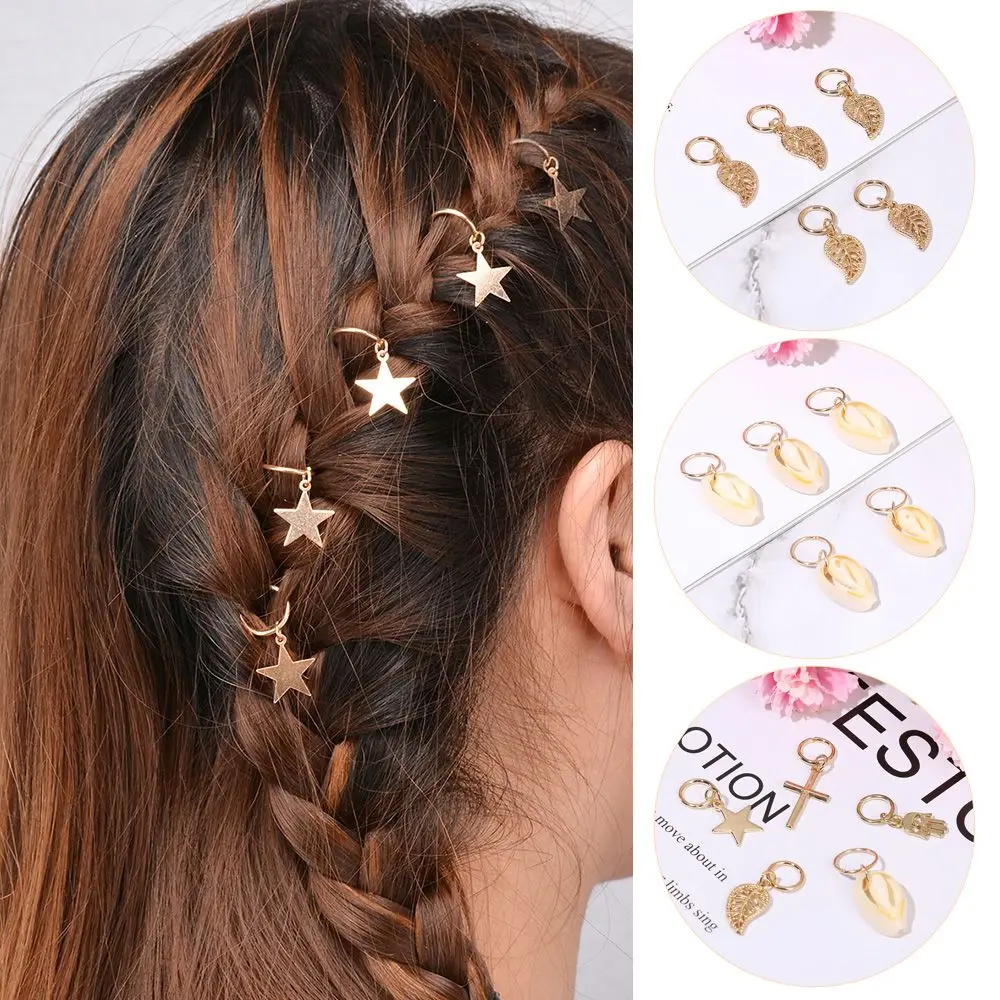 

Styling Tools Tube Clips DIY Hair Ornament Twist Braid Hair accessories Spiral Beads Rings Dirty Braid Hair Buckles