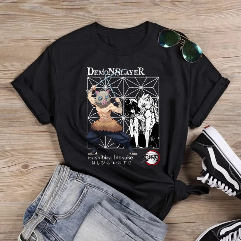 Demon Slayer Hashibira Inosuke T-Shirt Anime Cotton T Shirt Women Clothes Manga Tops Tees Harajuku Kawaii Graphic T Shirts
Demon Slayer Hashibira Inosuke T-Shirt Anime Cotton T Shirt Women Clothes Manga Tops Tees Harajuku Kawaii Graphic T Shirts