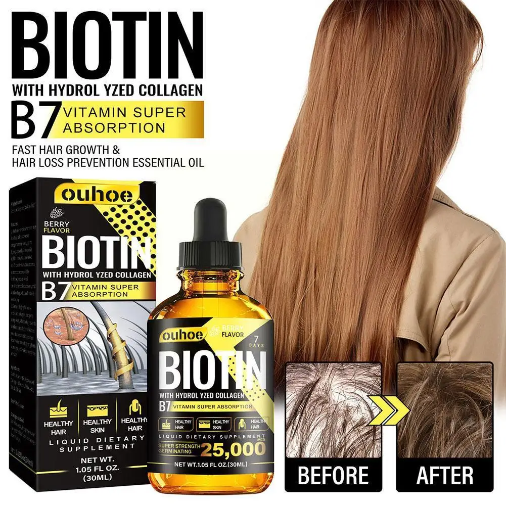 

2022 Biotin быстрое масло для роста волос сыворотка для восстановления роста волос филировка лечение роста волос жидкость для роста волос проти...