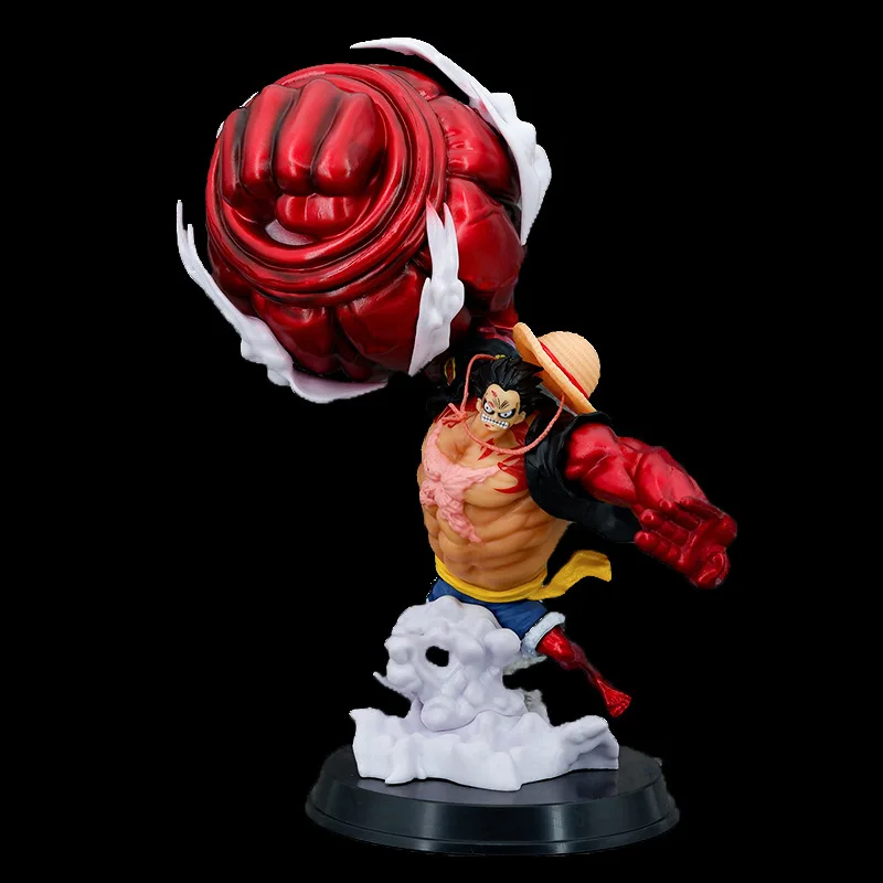 

One Piece Anime Figure 30cm GK Big Fist Monkey D Luffy Gear Fourth Ver. Action Figure PVC Collection Model Children Toys Gifts
