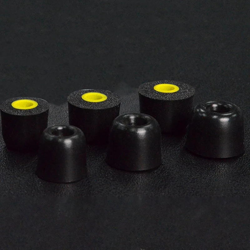 KZ 6Pcs Black Earplugs With Teeth Reduction T400 Memory Sponge Slow Rebound In Ear Sound Insulation Earplugs
KZ 6Pcs Black Earplugs With Teeth Reduction T400 Memory Sponge Slow Rebound In Ear Sound Insulation Earplugs