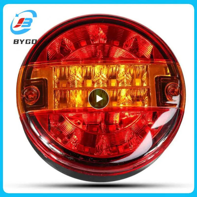 Super Bright Rear Brake Light Round Hamburger Lamps 12v 24v Waterproof 20-led Tail Light Car Accessories Universal Led Light
Super Bright Rear Brake Light Round Hamburger Lamps 12v 24v Waterproof 20-led Tail Light Car Accessories Universal Led Light