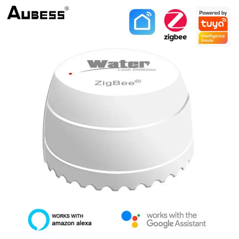 Tuya Zigbee Water Detector Leakage Sensor Alarm Security Leak Detector Sound Smart Life APP Flood Alert Overflow Alarm For Alexa
Tuya Zigbee Water Detector Leakage Sensor Alarm Security Leak Detector Sound Smart Life APP Flood Alert Overflow Alarm For Alexa