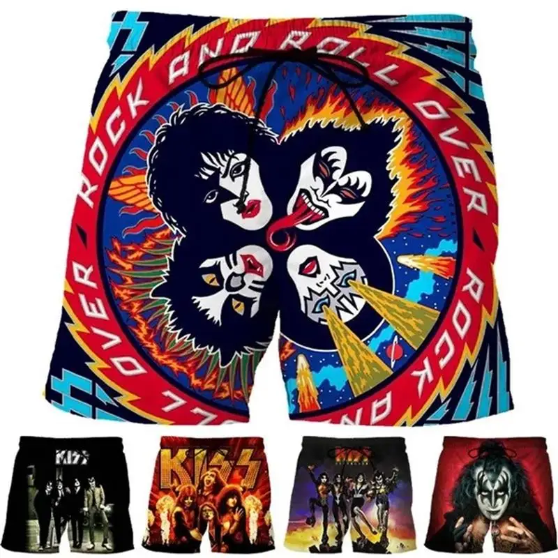 Hard Rock KISS Band Love Gun Beach Shorts Men Cool 3D Heavy Metal Board Shorts Swimsuit homme 2023 Swim Trunks Hip Hop Ice Short
Hard Rock KISS Band Love Gun Beach Shorts Men Cool 3D Heavy Metal Board Shorts Swimsuit homme 2023 Swim Trunks Hip Hop Ice Short