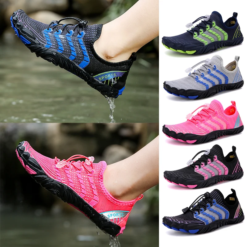 Summer Men Women Barefoot Sandals Beach Water Shoes Fishing Camping Shoes Swimming Slipper Fitness Training Shoes Lover Non-slip
Summer Men Women Barefoot Sandals Beach Water Shoes Fishing Camping Shoes Swimming Slipper Fitness Training Shoes Lover Non-slip