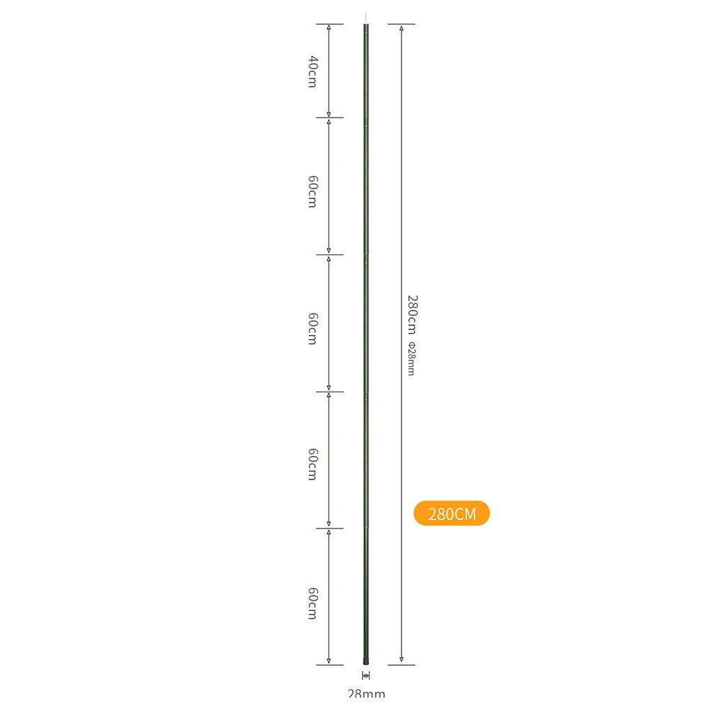 Brand New Tent Pole Canopy Poles 2.8m 2PC 5 Section Camping Equtiment Canopy Poles Outdoor Camping Support Pole
Brand New Tent Pole Canopy Poles 2.8m 2PC 5 Section Camping Equtiment Canopy Poles Outdoor Camping Support Pole