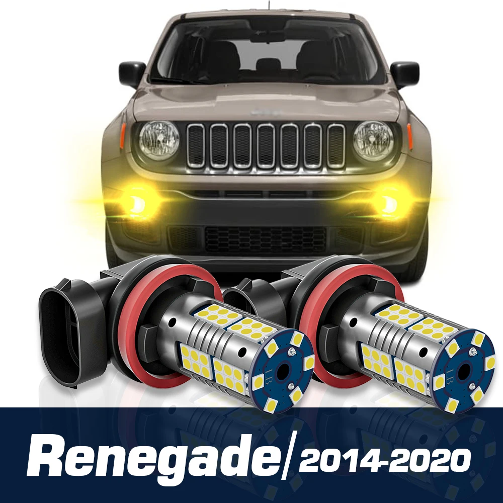 2pcs LED Fog Light Canbus Accessories For Jeep Renegade 2014 2015 2016 2017 2018 2019 2020
2pcs LED Fog Light Canbus Accessories For Jeep Renegade 2014 2015 2016 2017 2018 2019 2020