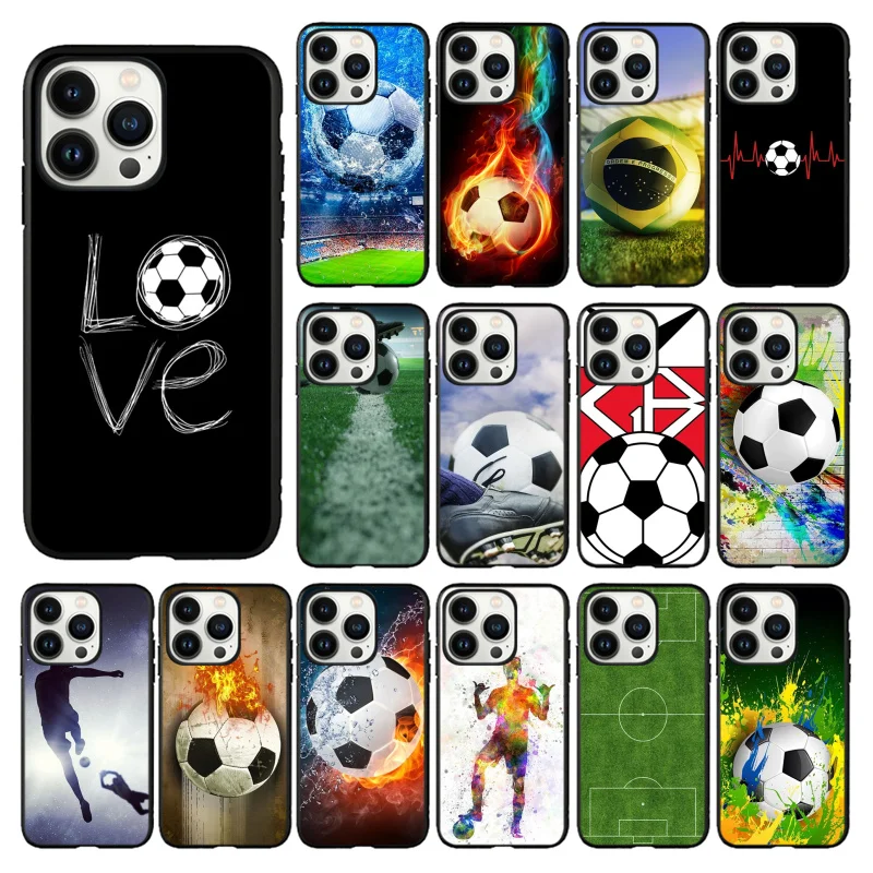 Football soccer ball design Phone Case for iPhone 14 13 12 11 Pro MAX X XS Max XR Mini SE 7 8 Plus Black Funda Coque Case
Football soccer ball design Phone Case for iPhone 14 13 12 11 Pro MAX X XS Max XR Mini SE 7 8 Plus Black Funda Coque Case