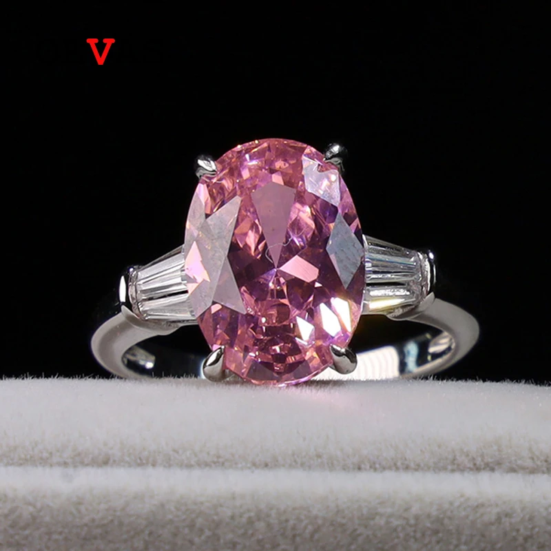 OEVAS 9 color Oval Zircon Statement Promise Ring Top quality Engagement Wedding Band Rings for women Ladies Party Jewelry Gifts
OEVAS 9 color Oval Zircon Statement Promise Ring Top quality Engagement Wedding Band Rings for women Ladies Party Jewelry Gifts