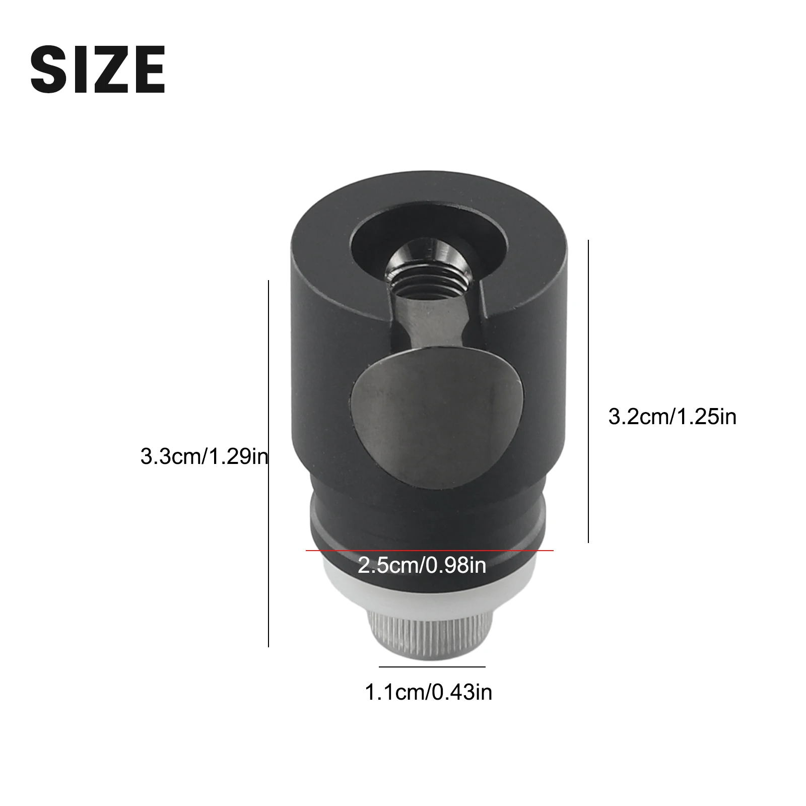 Durable Alloy Archery Stabilizer Quick Disconnect Mount Convenient for Packing and Carrying Lightweight Design
Durable Alloy Archery Stabilizer Quick Disconnect Mount Convenient for Packing and Carrying Lightweight Design