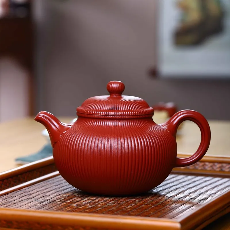 ★★Yixing Purple Clay Pot【Factory Direct】Special Offer Dahongpao Tea Handmade Begonia Lotus Pot Teapot Tea Set
★★Yixing Purple Clay Pot【Factory Direct】Special Offer Dahongpao Tea Handmade Begonia Lotus Pot Teapot Tea Set