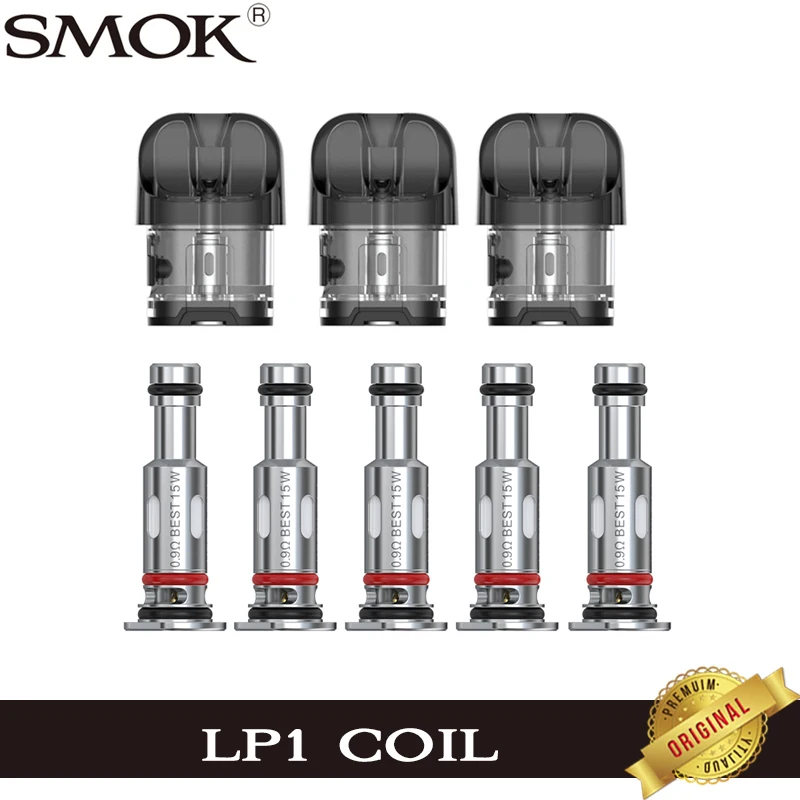 Original SMOK LP1 Coil LP 1 Meshed Core Head for Novo 4 Kit NOVO4 Cartridge Pod
Original SMOK LP1 Coil LP 1 Meshed Core Head for Novo 4 Kit NOVO4 Cartridge Pod