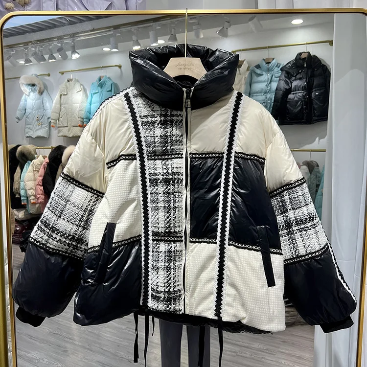 New Women Down Jacket Casual Style Autumn Winter Coats And Parkas Patchwork Female Outwear
New Women Down Jacket Casual Style Autumn Winter Coats And Parkas Patchwork Female Outwear