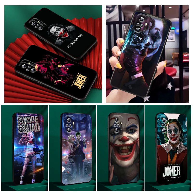 Luxury Joker Harleen Quinzel Phone Case For Xiaomi Redmi Note 12 11E 11S 11 11T 10 10S 9 9T 9S 8 8T Pro Plus 5G Black Cover
Luxury Joker Harleen Quinzel Phone Case For Xiaomi Redmi Note 12 11E 11S 11 11T 10 10S 9 9T 9S 8 8T Pro Plus 5G Black Cover