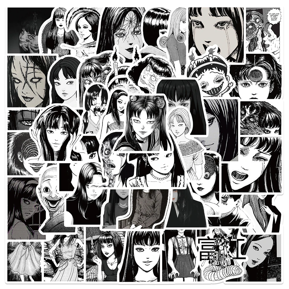 10/30/50PCS Anime Tomie Horror Cartoon Stickers Fridge Phone Guitar Motorcycle Luggage Classic Toy Graffiti Sticker Decal Toy
10/30/50PCS Anime Tomie Horror Cartoon Stickers Fridge Phone Guitar Motorcycle Luggage Classic Toy Graffiti Sticker Decal Toy