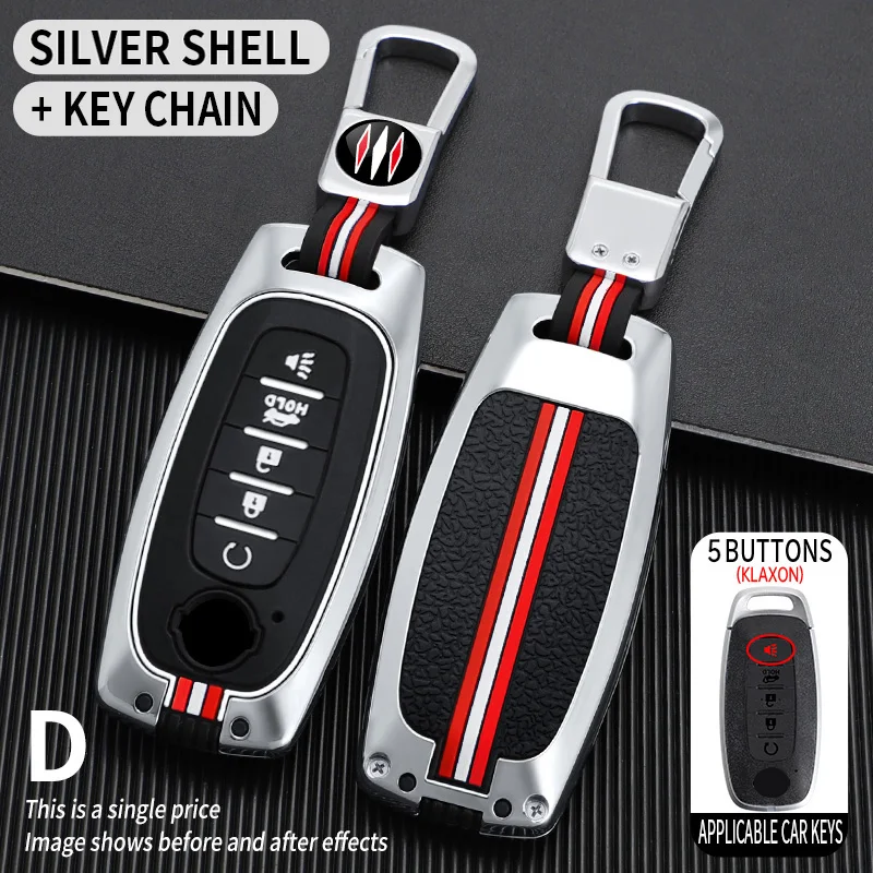 Металлический чехол для автомобильного ключа, чехол для брелока, чехол для Nissan X-Trail T33, сирена румяна, Kicks Pathfinder Ariya Rogue Versa 2023 2024, брелок для ключей
Металлический чехол для автомобильного ключа, чехол для брелока, чехол для Nissan X-Trail T33, сирена румяна, Kicks Pathfinder Ariya Rogue Versa 2023 2024, брелок для ключей