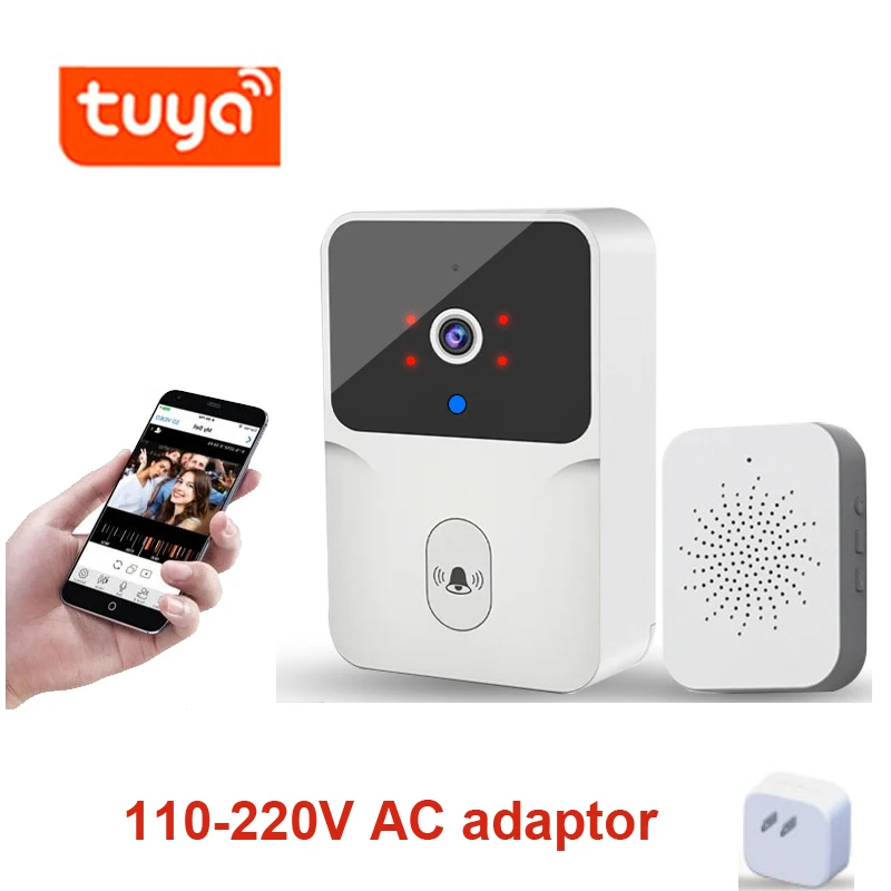 Умный Визуальный дверной звонок переменного тока, Wi-Fi беспроводной дистанционный домашний мониторинг, видеодомофон с инфракрасным ночным видением высокой четкости
Умный Визуальный дверной звонок переменного тока, Wi-Fi беспроводной дистанционный домашний мониторинг, видеодомофон с инфракрасным ночным видением высокой четкости