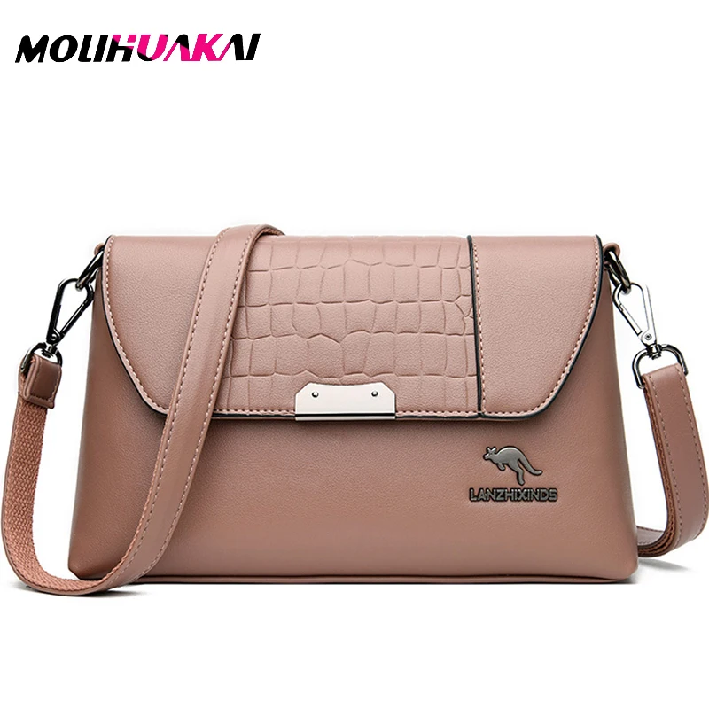 MOLIHUAKAI новые женские сумки Luxuy брендовые сумки на плечо высококачественные кожаные сумки дизайнерские женские сумки через плечо для женщин ... 
MOLIHUAKAI новые женские сумки Luxuy брендовые сумки на плечо высококачественные кожаные сумки дизайнерские женские сумки через плечо для женщин ...