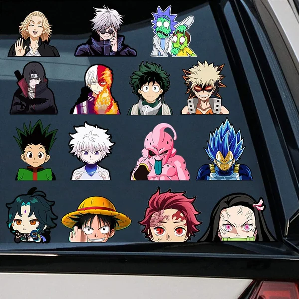 Anime Sticker with Changing Patterns Motion Sticker Waterproof Lenticular Sticker, Decals for Cars,Laptop, Refrigerator, Etc.
Anime Sticker with Changing Patterns Motion Sticker Waterproof Lenticular Sticker, Decals for Cars,Laptop, Refrigerator, Etc.