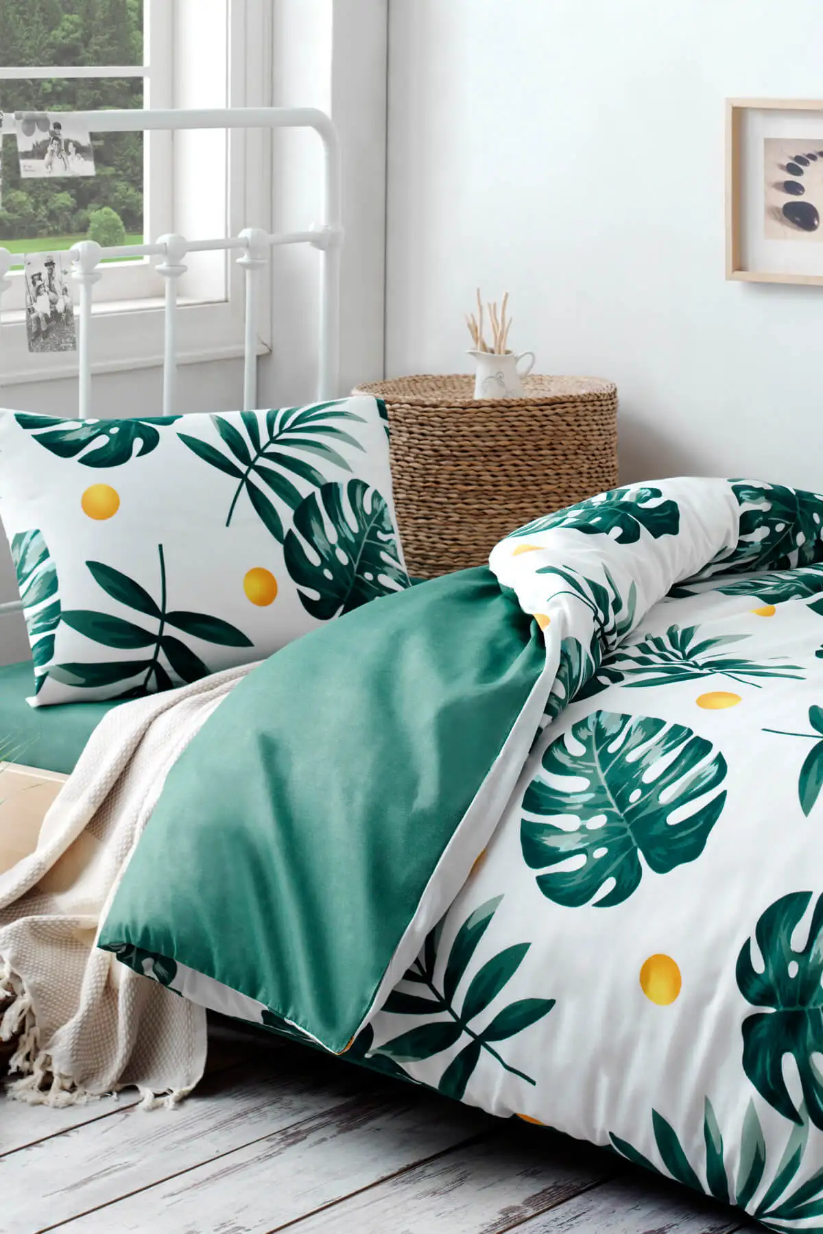 Домашний текстиль, одиночный индивидуальный легко гладить пододеяльник Monstera, зеленый
Домашний текстиль, одиночный индивидуальный легко гладить пододеяльник Monstera, зеленый