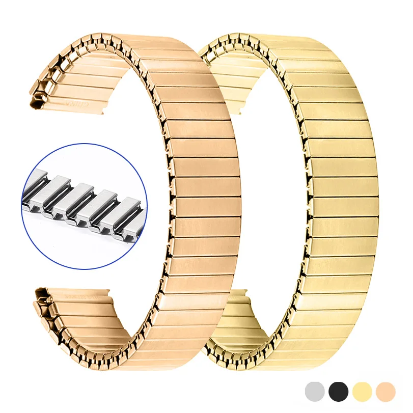 Expansion Elastic Strap for Galaxy Watch 3 45mm Metal Stretch Stainless Steel Watch Band for Huawei Gt2 22mm Slim Gold Bracelet 
Expansion Elastic Strap for Galaxy Watch 3 45mm Metal Stretch Stainless Steel Watch Band for Huawei Gt2 22mm Slim Gold Bracelet