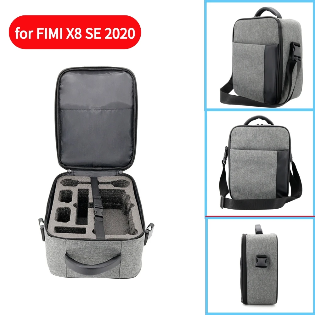 Drone Carrying Case Nylon Zipper Shoulder Handbag Organizer Outdoor Propeller Playing Decoration for FIMI X8 SE 2020
Drone Carrying Case Nylon Zipper Shoulder Handbag Organizer Outdoor Propeller Playing Decoration for FIMI X8 SE 2020