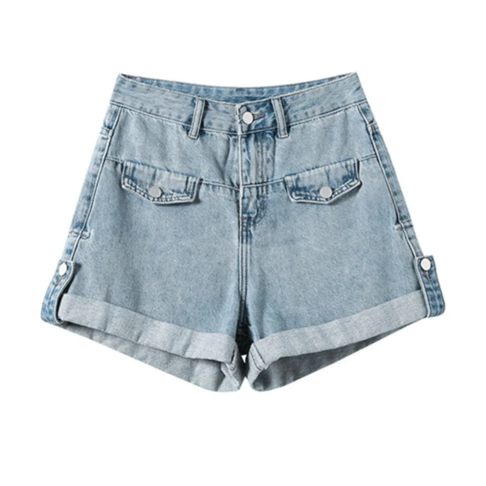 Women's Denim Shorts Vintage Classic Korean High Waist Blue Wide Leg Female Summer Caual Ladies Shorts For Women Jeans
Women's Denim Shorts Vintage Classic Korean High Waist Blue Wide Leg Female Summer Caual Ladies Shorts For Women Jeans