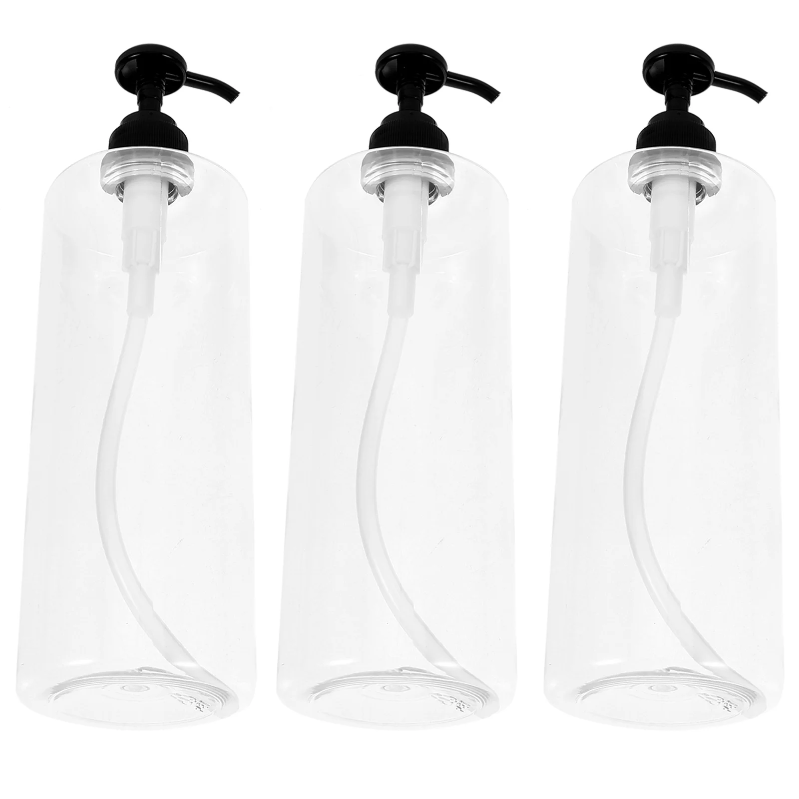 Clear Empty Pump Bottle Shampoo Bottle for Shampoo Lotion Bathroom Kitchen Makeup Dispensers with Black Press
Clear Empty Pump Bottle Shampoo Bottle for Shampoo Lotion Bathroom Kitchen Makeup Dispensers with Black Press