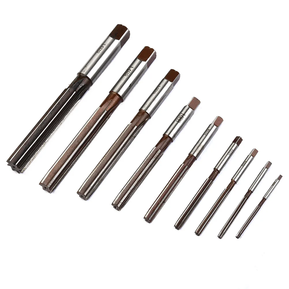 Tool Hand Reamers Metal Chucking Smooth 9Pcs/Set Shank Reamer Engineering Cutter HSS 3mm-16mm H8 Straight Chucking New
Tool Hand Reamers Metal Chucking Smooth 9Pcs/Set Shank Reamer Engineering Cutter HSS 3mm-16mm H8 Straight Chucking New