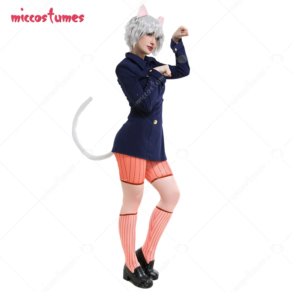 Neferpitou Pitou темно-синяя школьная униформа в стиле колледжа пальто верхняя одежда