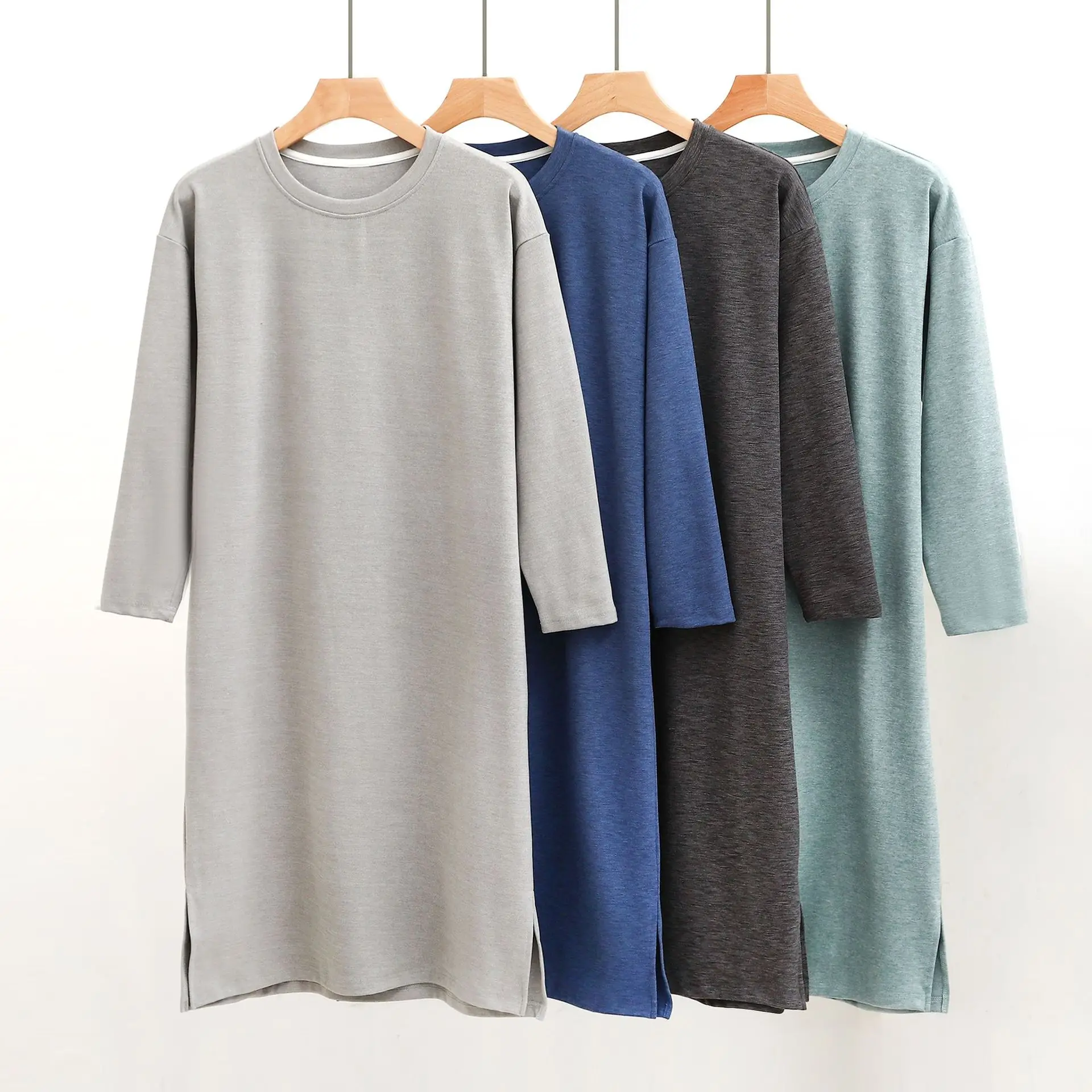 Autumn and Winter Warm Thickened Round Neck Men's Long Sleeve Plus-Sized One-Piece Pajamas Sleepwear Dress Camison Hombre
Autumn and Winter Warm Thickened Round Neck Men's Long Sleeve Plus-Sized One-Piece Pajamas Sleepwear Dress Camison Hombre