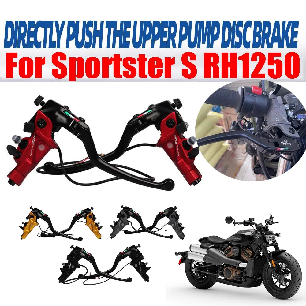For Harley Sportster S 1250 RH1250 RH 1250 S Accessories Mirror Clamp Radial Hydraulic Brake Master Cylinder Brake Clutch Lever
For Harley Sportster S 1250 RH1250 RH 1250 S Accessories Mirror Clamp Radial Hydraulic Brake Master Cylinder Brake Clutch Lever