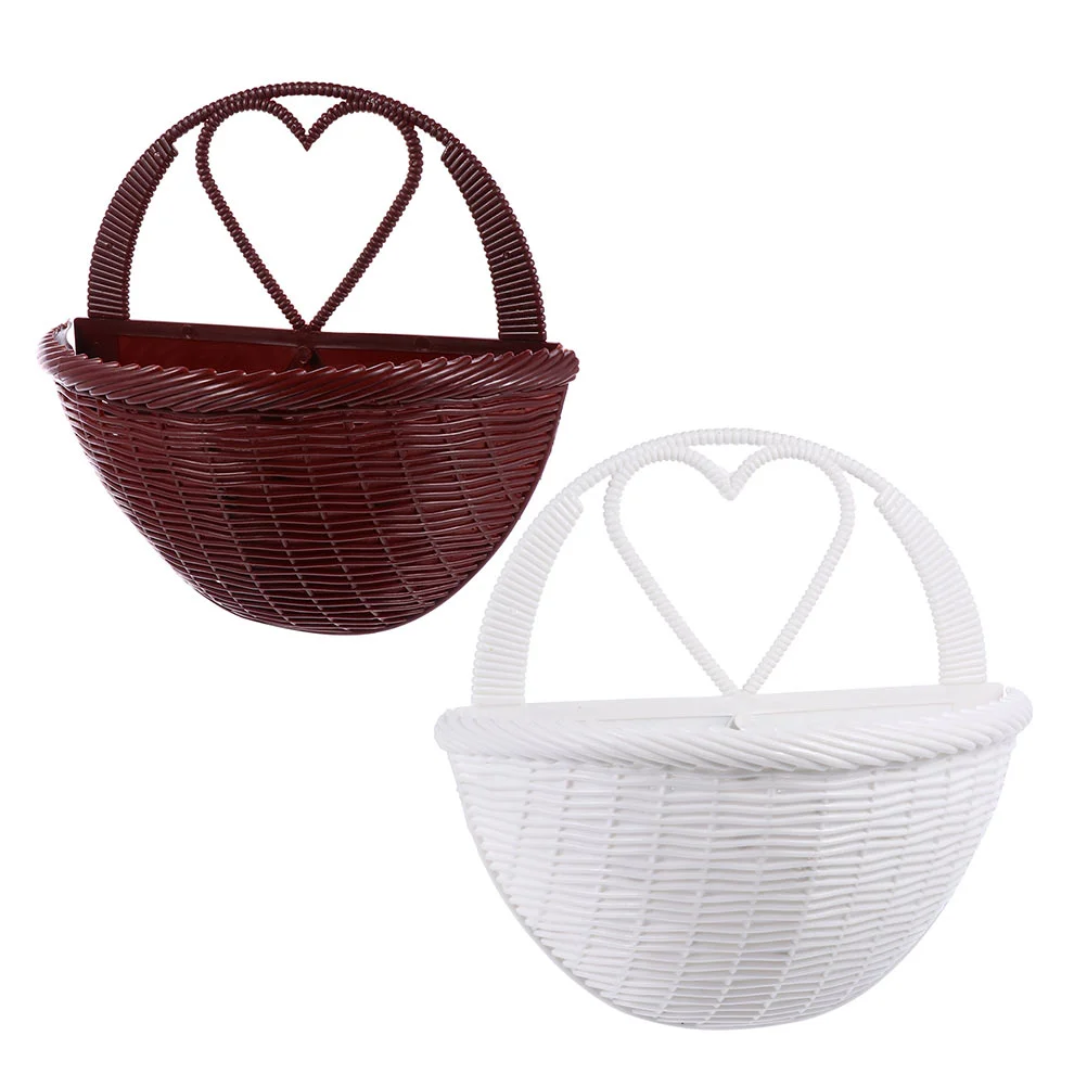 2pcs Wall Plant Basket Practical Durable Flower Basket Wall Flower Pot for Flower Wall
2pcs Wall Plant Basket Practical Durable Flower Basket Wall Flower Pot for Flower Wall