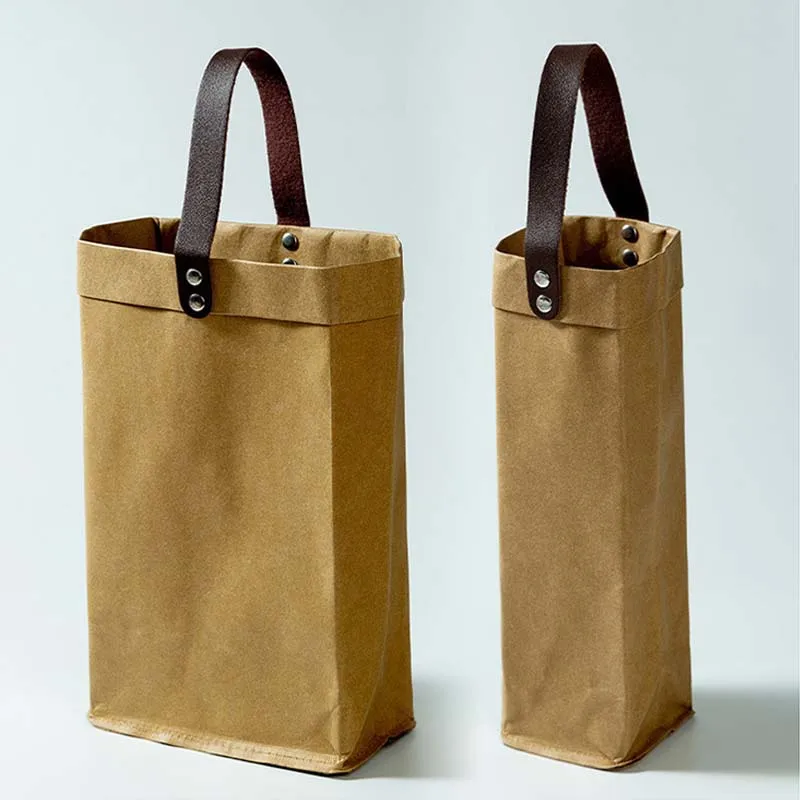 New High-end Kraft Paper Wine Hand Bag Single/Double Bottle Storage Bags Packaging Gift Bag Wedding Birthday Favor Present Bag
New High-end Kraft Paper Wine Hand Bag Single/Double Bottle Storage Bags Packaging Gift Bag Wedding Birthday Favor Present Bag