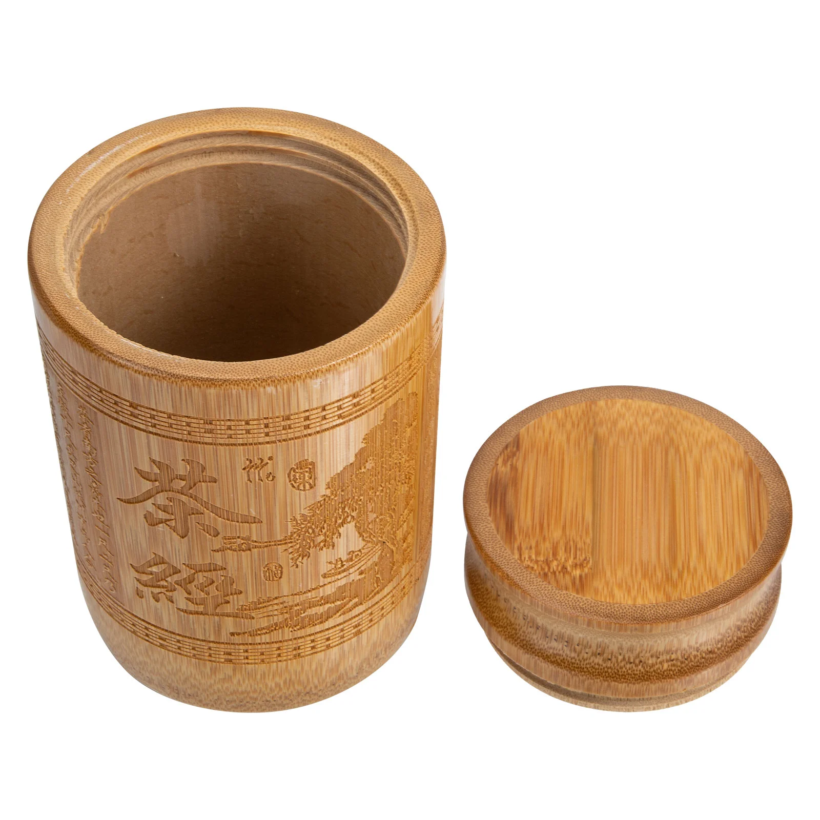 Tea Canister Jar Storage Wooden Coffee Kitchen Cookie Candy Jars Chinese Canisters Nuts Sealed Cereal Container Bean Can Grain
Tea Canister Jar Storage Wooden Coffee Kitchen Cookie Candy Jars Chinese Canisters Nuts Sealed Cereal Container Bean Can Grain