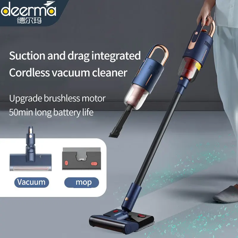 Deerma VC20PRO Wireless Vacuum Cleaner Household Vertical Handheld Vacuum Cleaner Suction and Drag Integrated Car Vacuum Cleaner
Deerma VC20PRO Wireless Vacuum Cleaner Household Vertical Handheld Vacuum Cleaner Suction and Drag Integrated Car Vacuum Cleaner