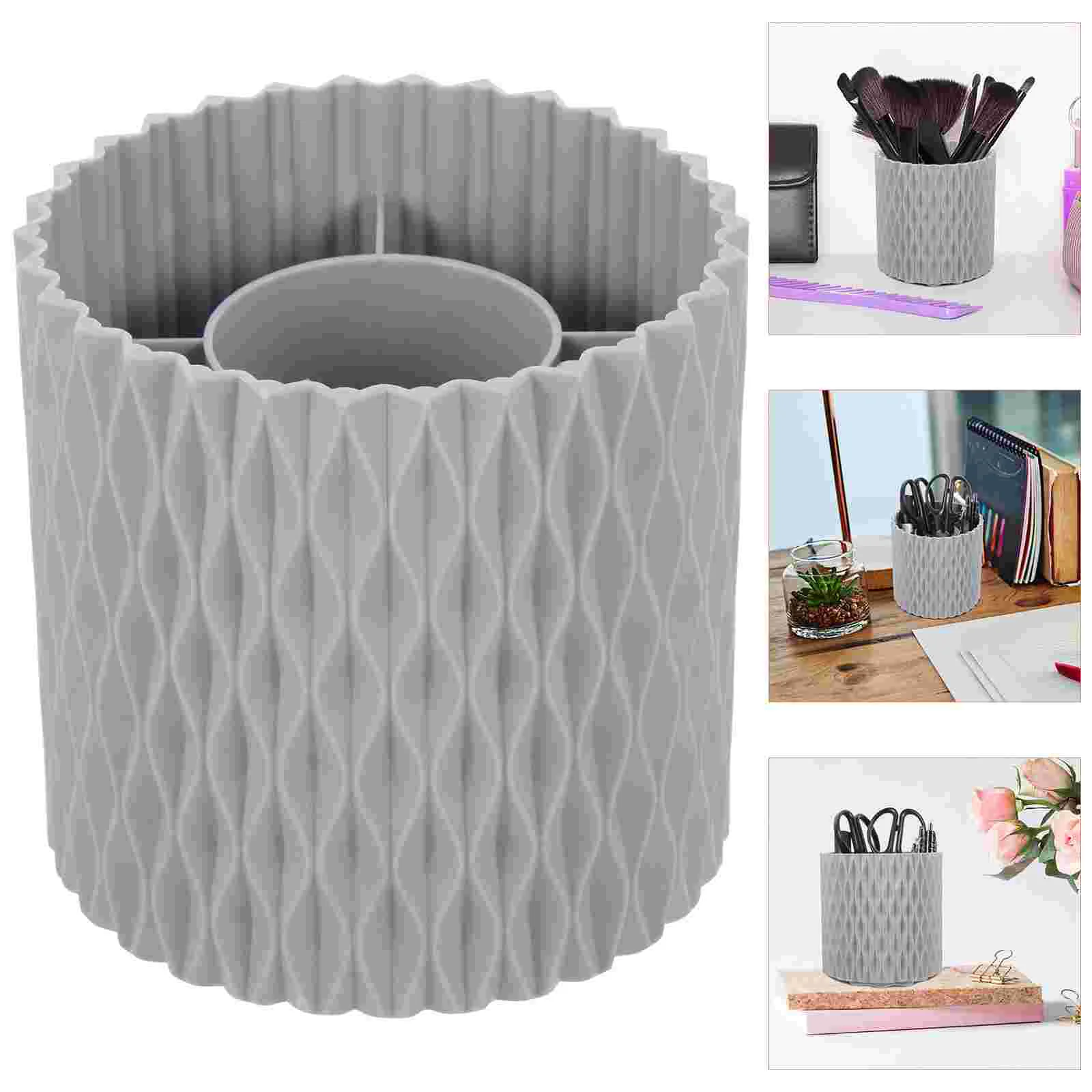 Organizer Storagedesk Holder Rotating Desktop Pen Brushes Box Makeup Tray Displaysupply Case Rotatableaccessories Cup Pot Marker
Organizer Storagedesk Holder Rotating Desktop Pen Brushes Box Makeup Tray Displaysupply Case Rotatableaccessories Cup Pot Marker