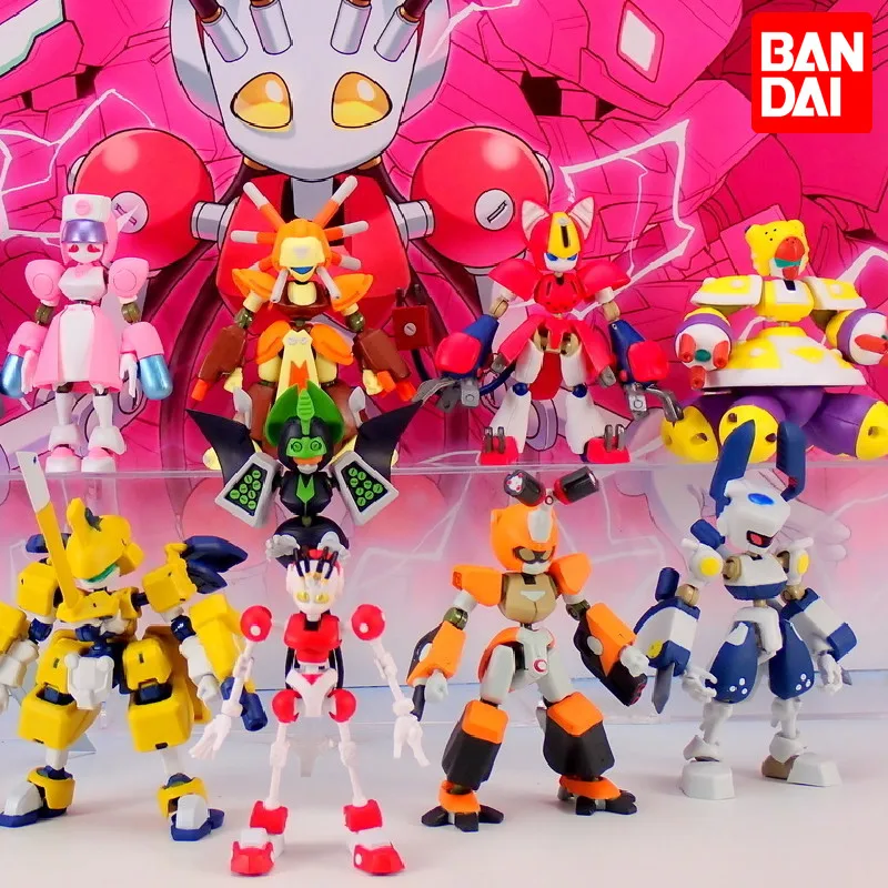 Игрушки Bandai Gashapon, фигурки героев аниме серии Medarot, сверхподвижная сборная экшн-фигурка, статуя, Коллекционная модель, кукла, подарки
Игрушки Bandai Gashapon, фигурки героев аниме серии Medarot, сверхподвижная сборная экшн-фигурка, статуя, Коллекционная модель, кукла, подарки