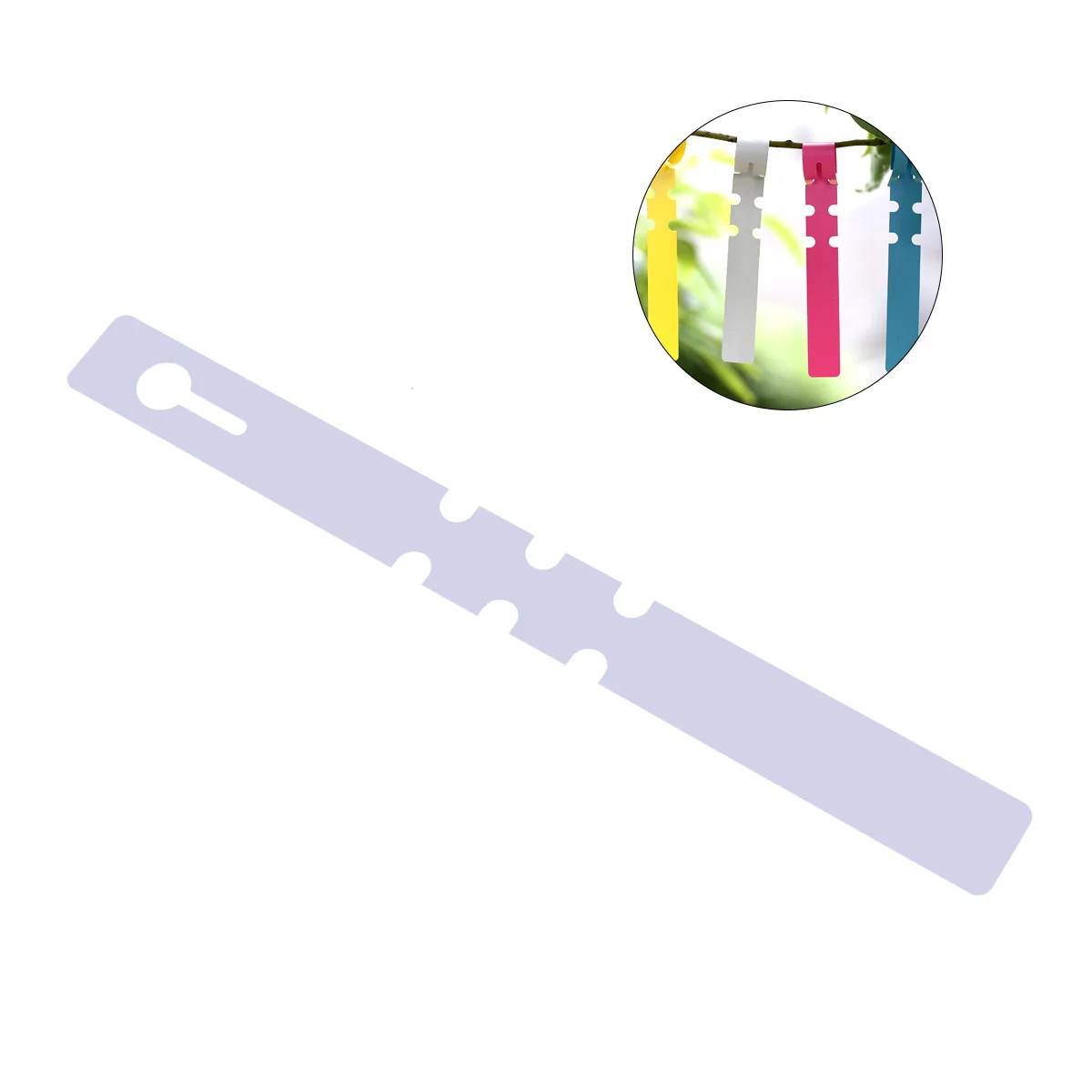 100pcs Wrap Around Nursery Garden Labels Tags Hanging Tags Nursery Garden Stakes 2x20cm ( White ) Inclined sign 
100pcs Wrap Around Nursery Garden Labels Tags Hanging Tags Nursery Garden Stakes 2x20cm ( White ) Inclined sign