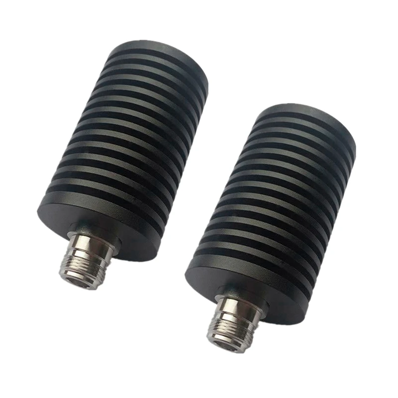 2X 50 Вт муляж нагрузки N гнездовой разъем DC - 3 ГГц 50 Ом RF коаксиальное завершение 
2X 50 Вт муляж нагрузки N гнездовой разъем DC - 3 ГГц 50 Ом RF коаксиальное завершение